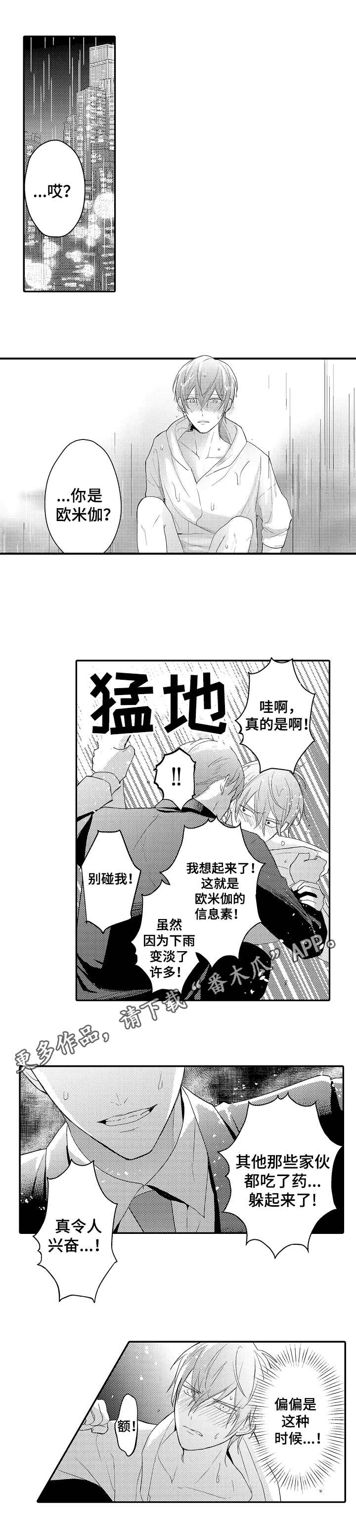 欧米伽社团漫画,第26章：心意1图