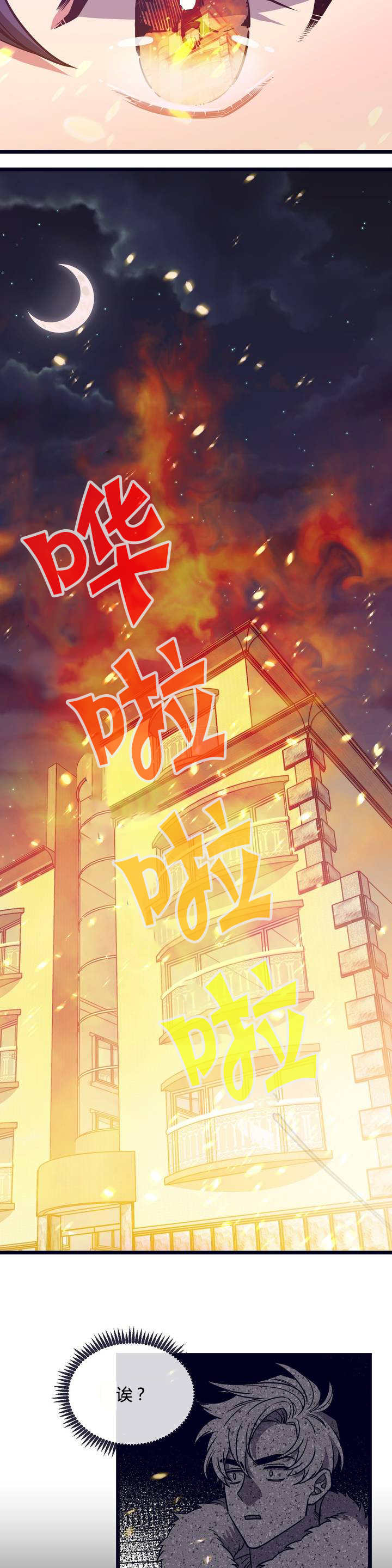 萌犬小白漫画,第2章：一场大火1图