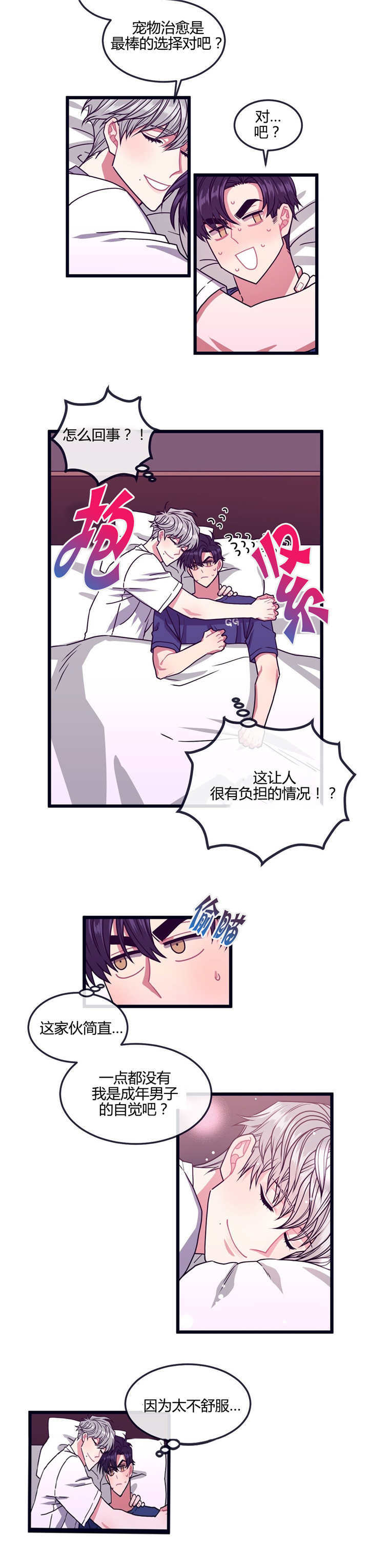 萌犬小白漫画,第11章：宠物治愈4图