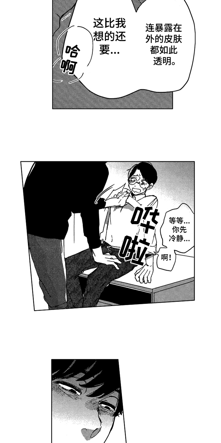 莫名的痴恋漫画,第4章：痴迷皮肤2图