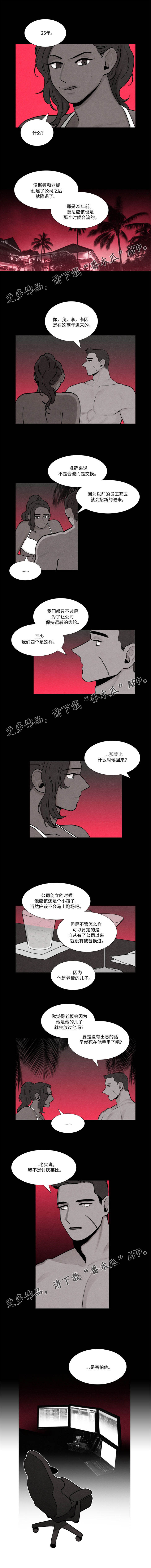 落幕漫画,第18章：吃饭2图