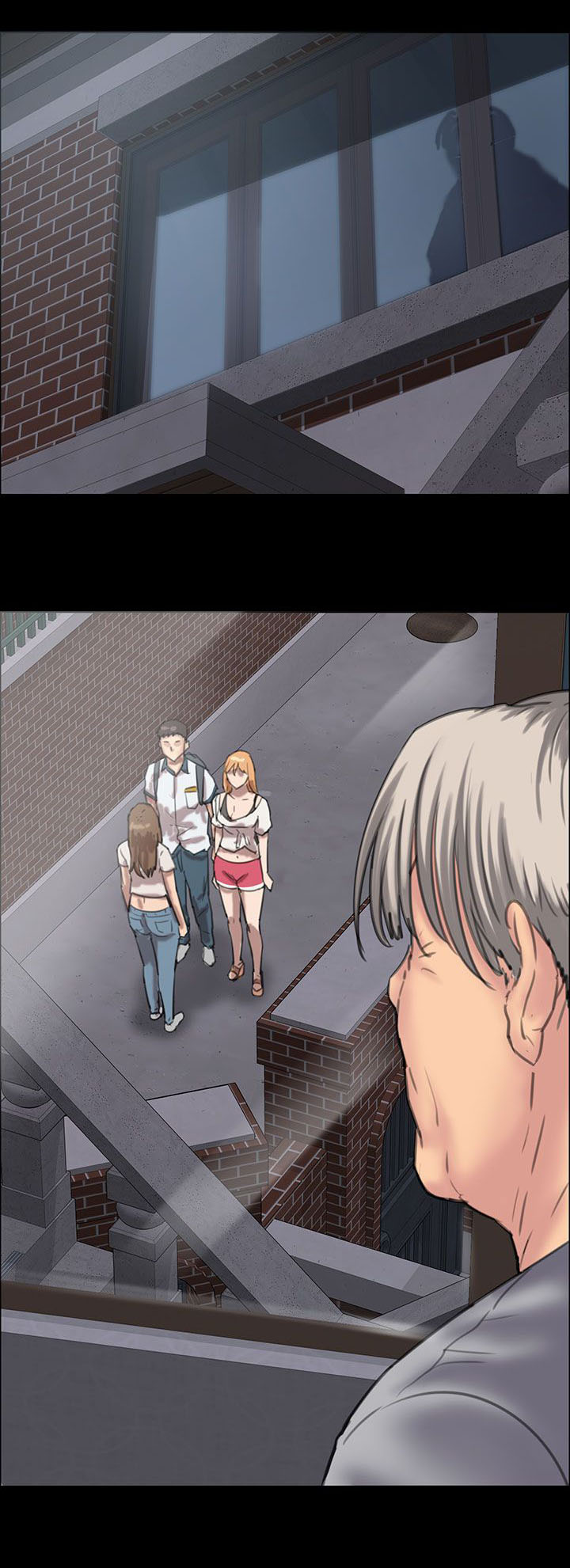 隐忍漫画,第58章：巷子里的相遇3图