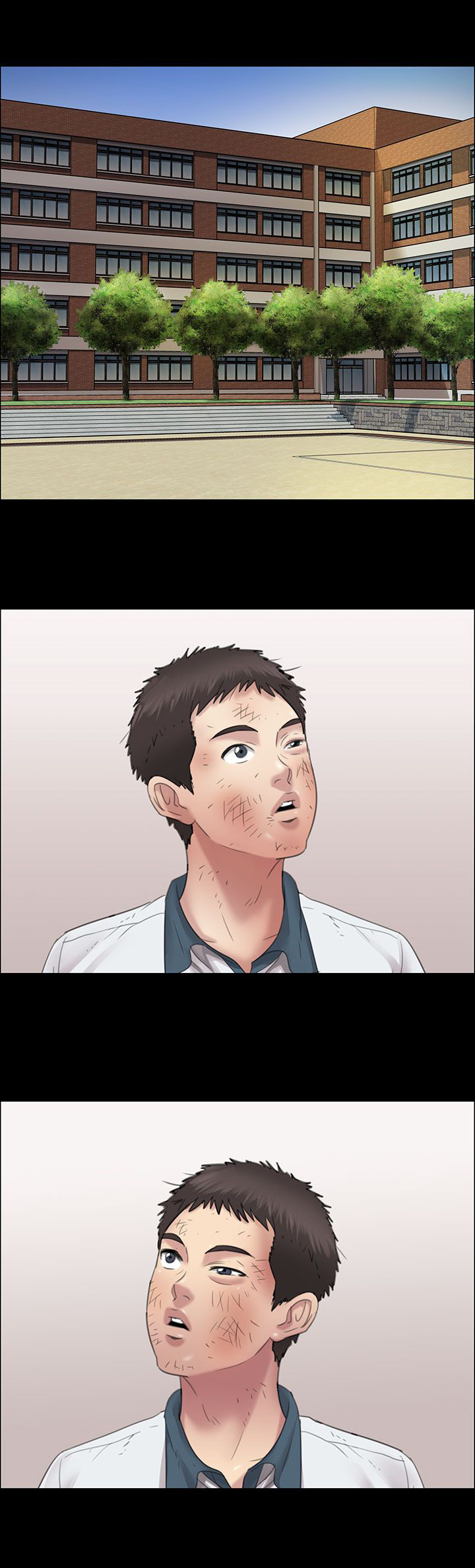 隐忍漫画,第23章：眼泪1图