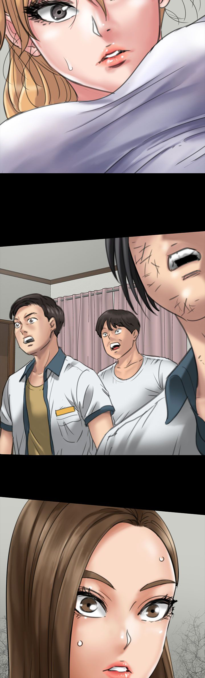 隐忍漫画,第39章：争斗3图