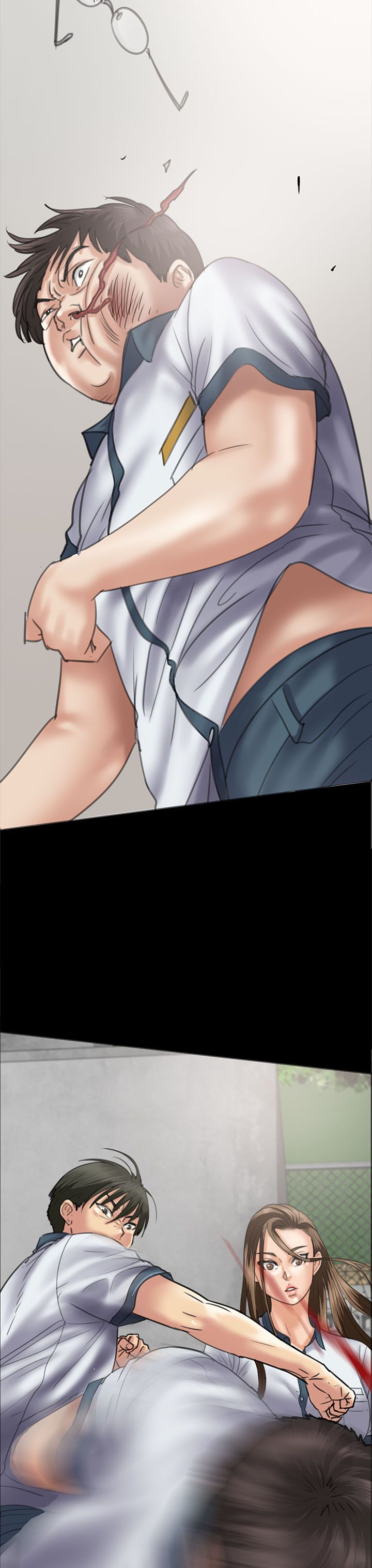 隐忍漫画,第72章：逼你动手2图