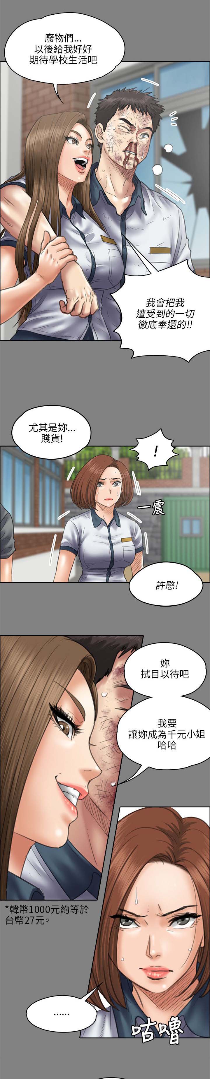 隐忍漫画,第89章：医院1图