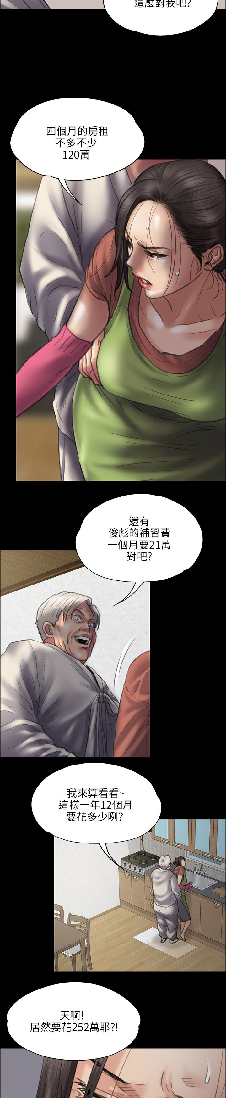 隐忍漫画,第83章：屈辱4图