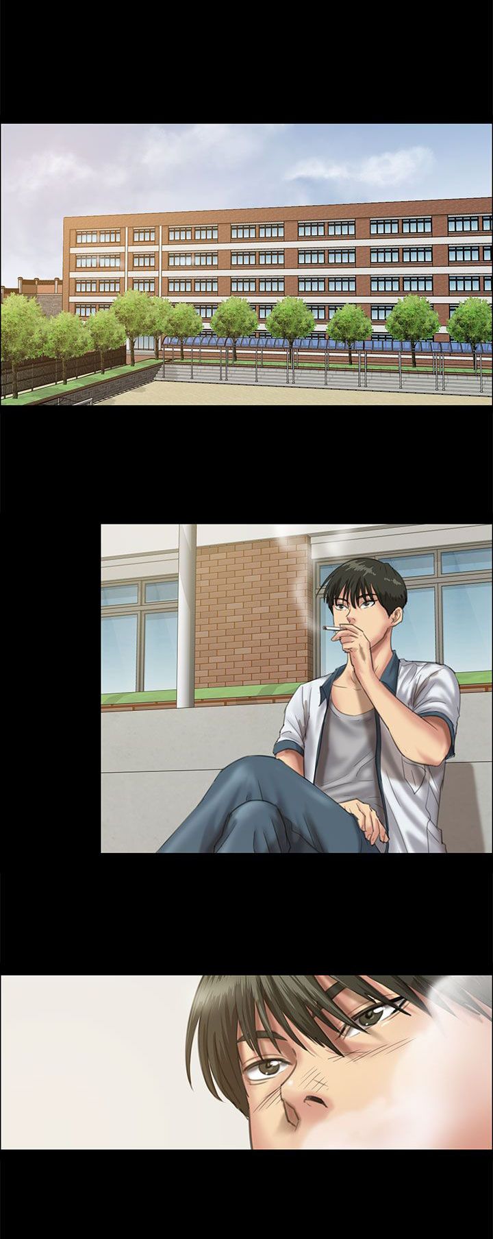 隐忍漫画,第54章：因为你4图