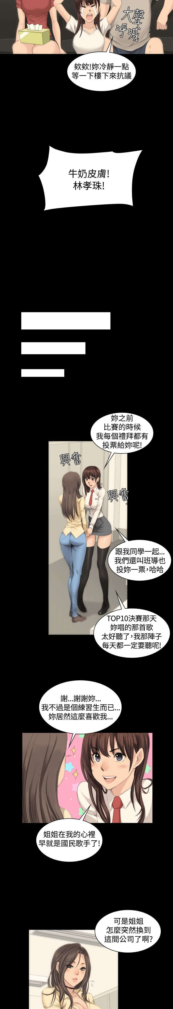 我和美女姐姐的爱情漫画,第8章：180°转变5图