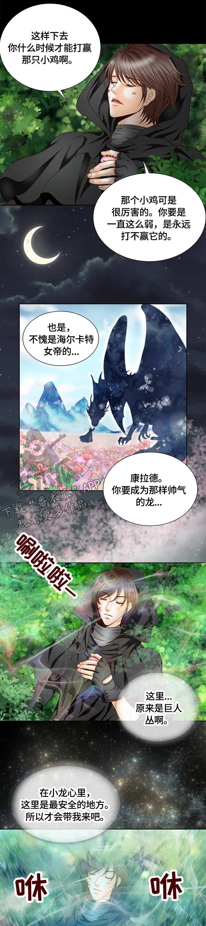 玲珑之心漫画,第8章：逃脱3图