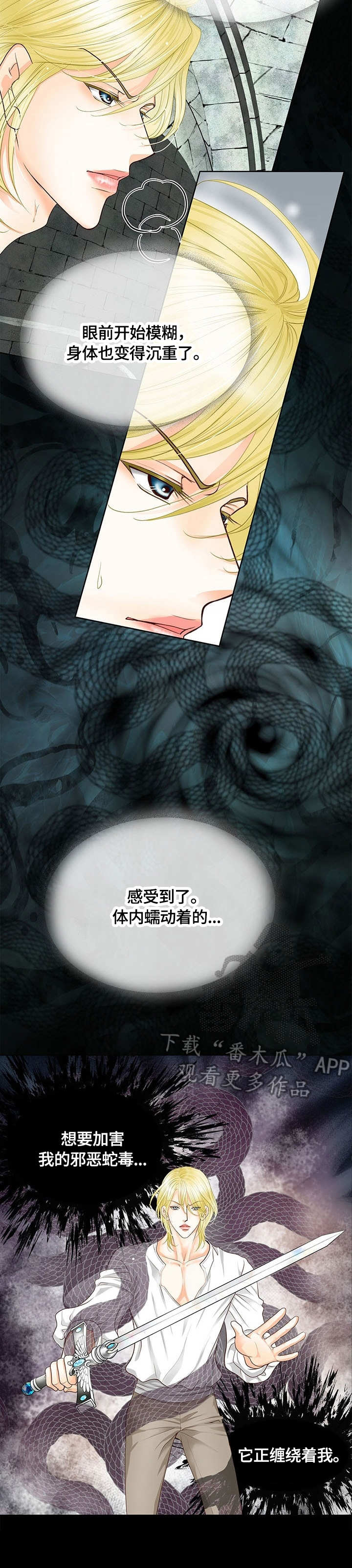 玲珑之心漫画,第43章：负伤1图