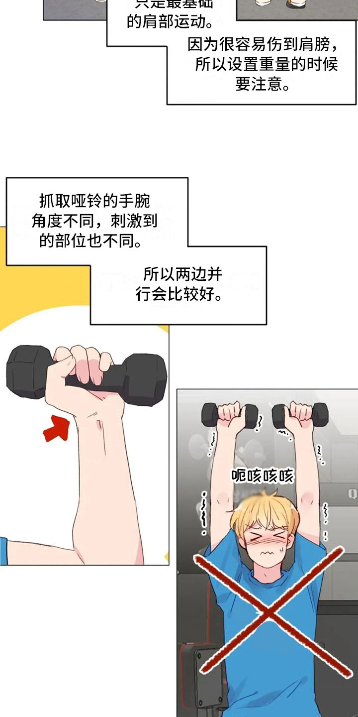 怪人健身漫画,第16章：背部运动1图