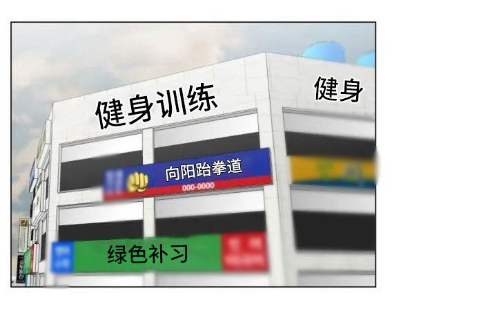 怪人健身漫画,第2章：擦肩而过3图