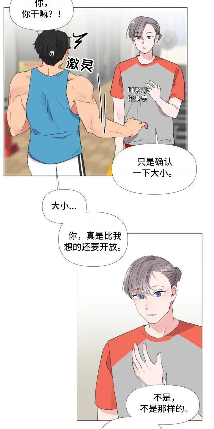 怪人健身漫画,第2章：擦肩而过2图