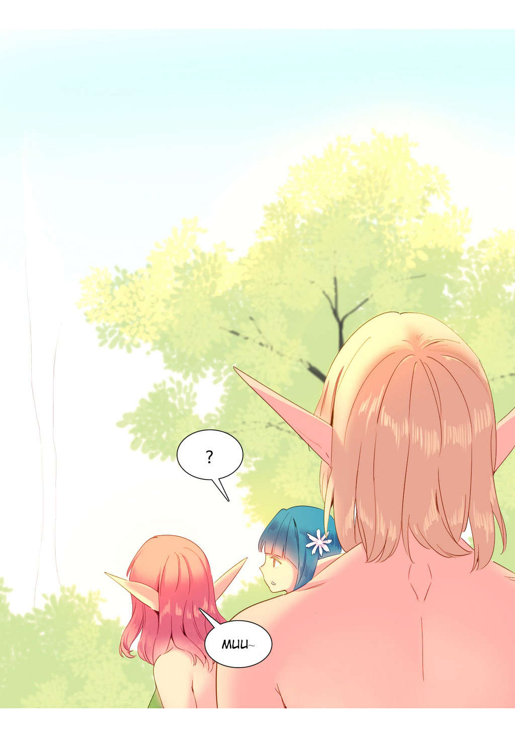 精灵小岛漫画,第14章：烤肉5图
