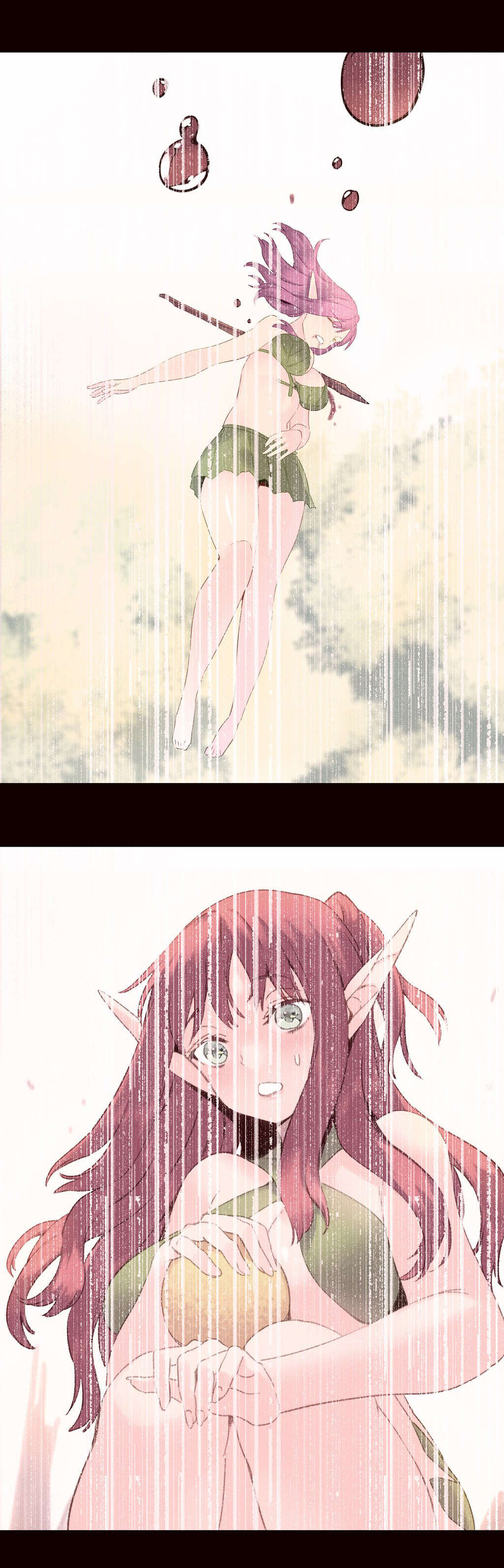 精灵小岛漫画,第35章：绝望1图