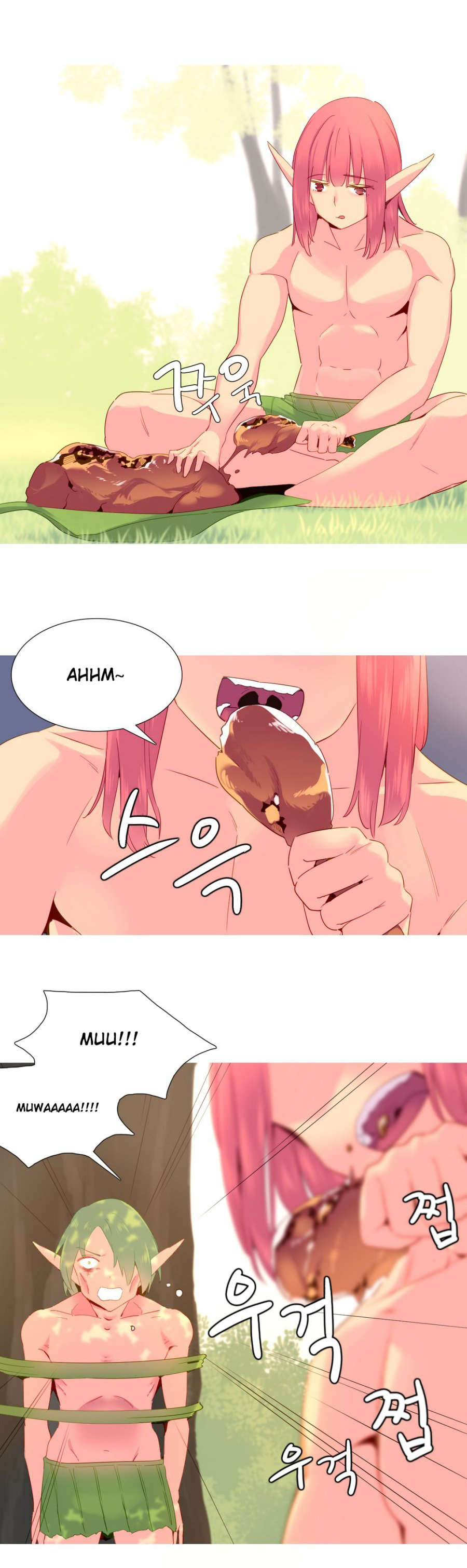 精灵小岛漫画,第20章：折磨3图