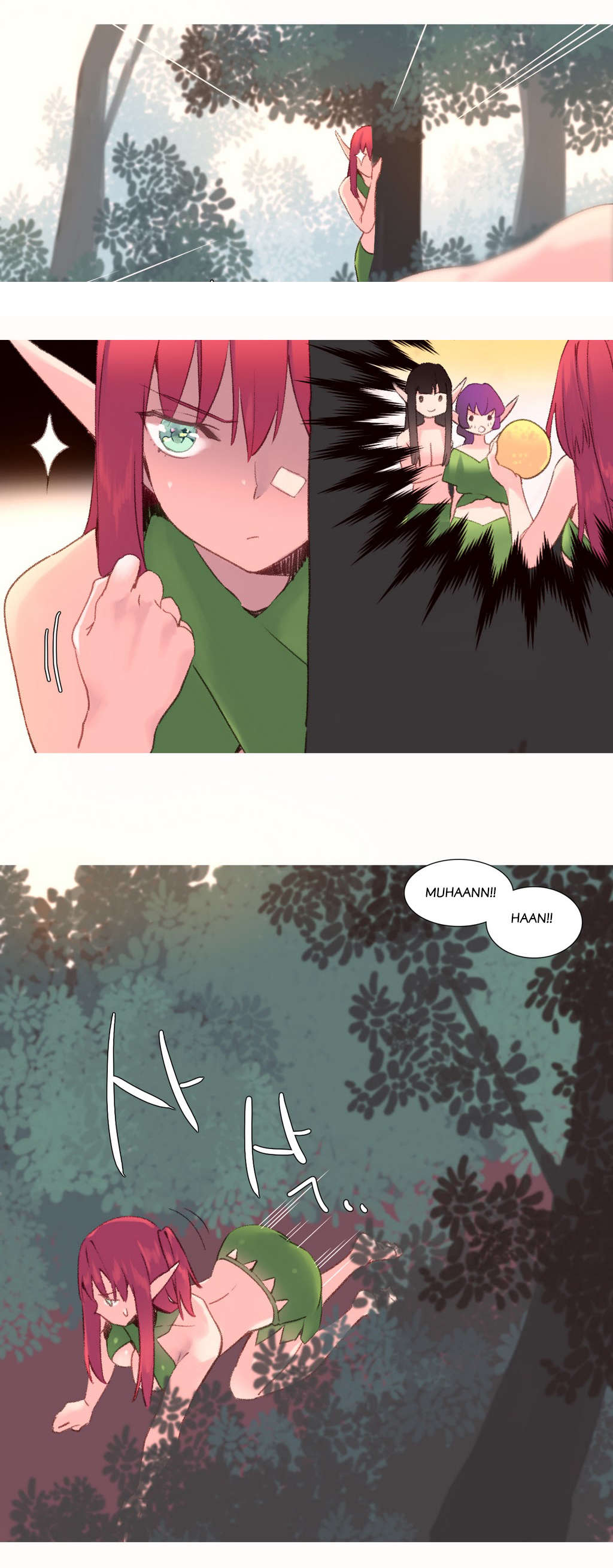精灵小岛漫画,第30章：大火3图