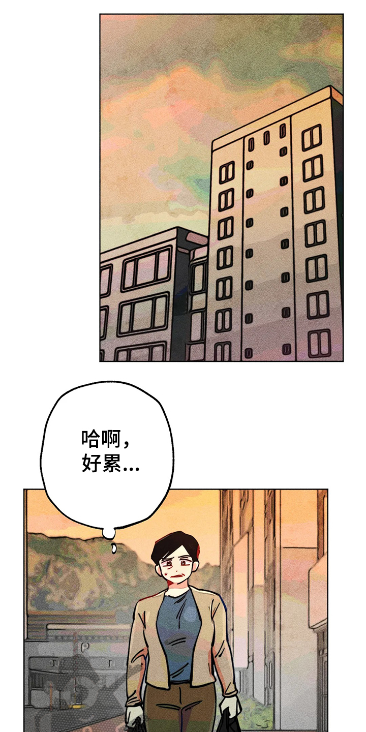 凝视的意思是什么二年级漫画,第89章：小区的议论1图
