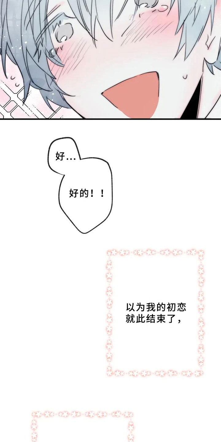海俊哥别跑了漫画,第10章：初恋1图