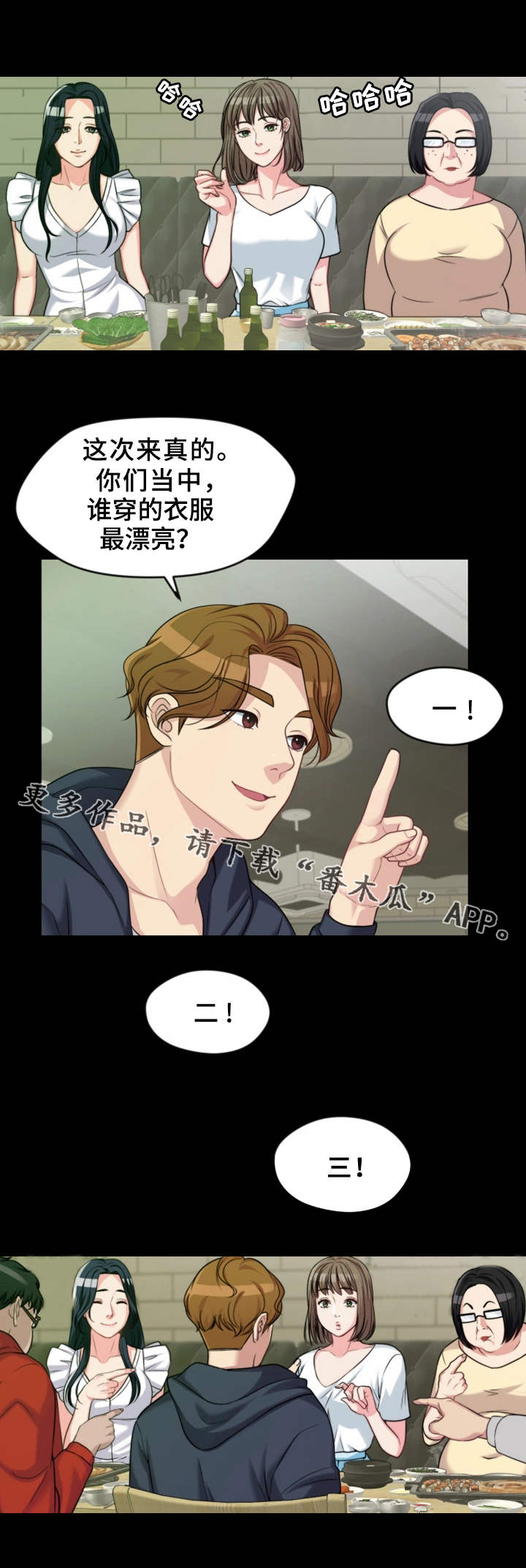 暂住漫画,第4章：聚餐1图