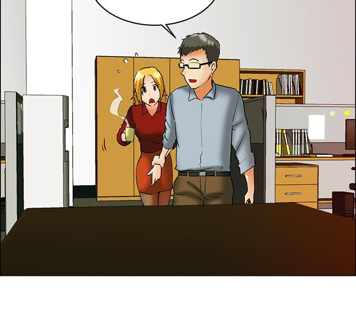 隐瞒的恋情漫画,第48章：办公室的传统5图