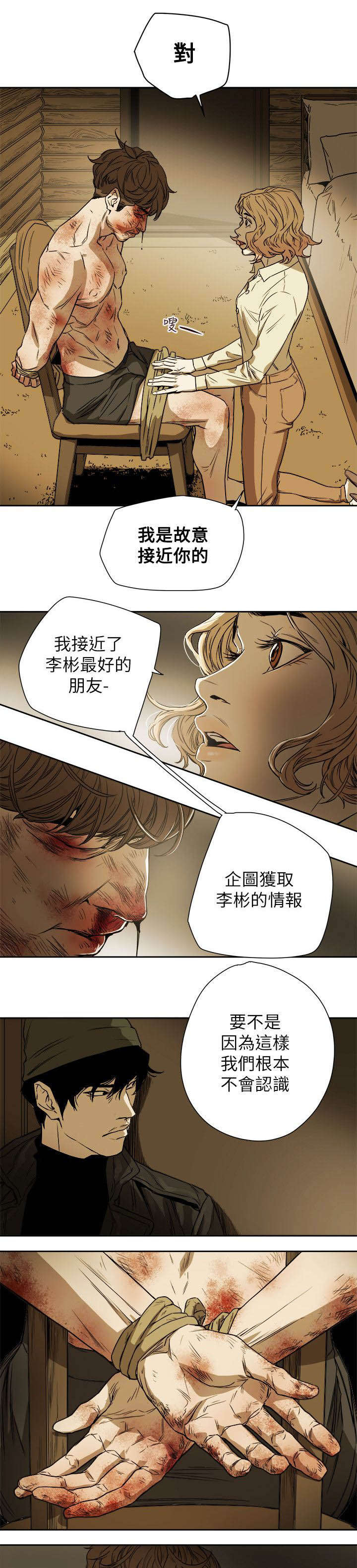 温柔的骗局漫画,第90章：打击3图