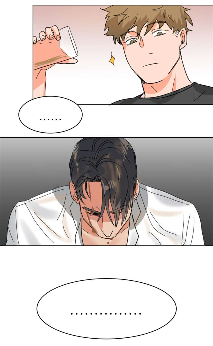 智燕漫画,第9章：我把老板给浇了1图