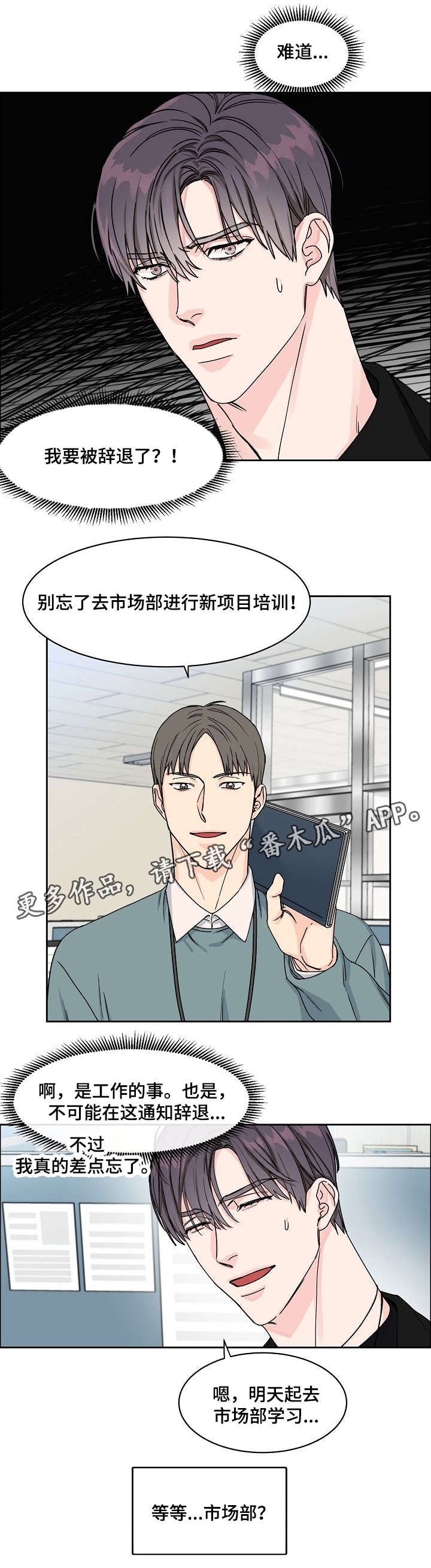 攻陷工作狂作者漫画,第10章：辞职信3图