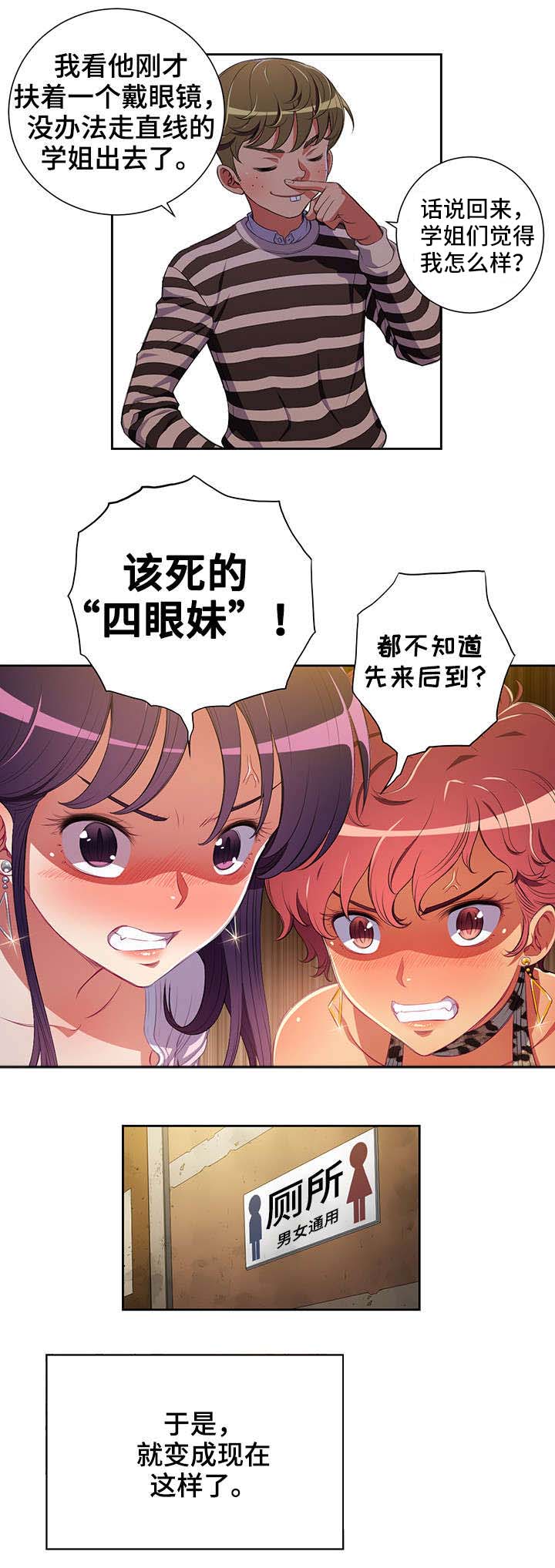 霸凌电影漫画,第2章：美女新生3图