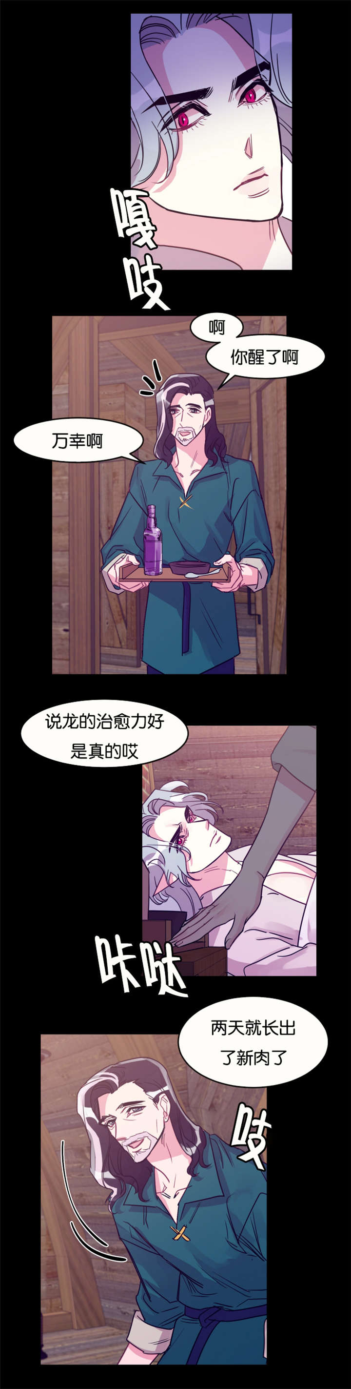 他是一条龙漫画,第27章：龙受伤了1图