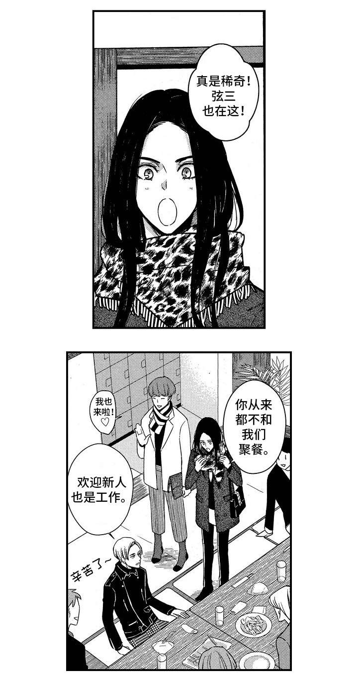 梦想圈漫画,第2章：聚餐4图