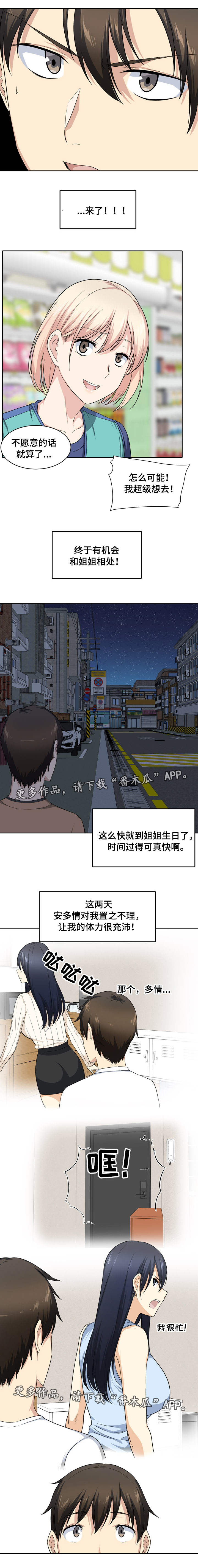 校霸的跟班漫画,第36章：礼物1图