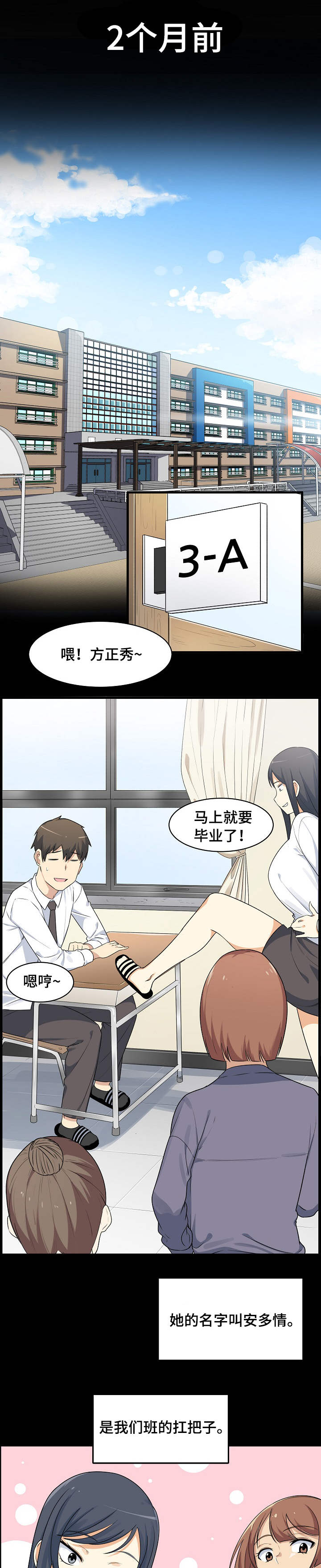 校霸的跟班漫画,第1章：同居5图
