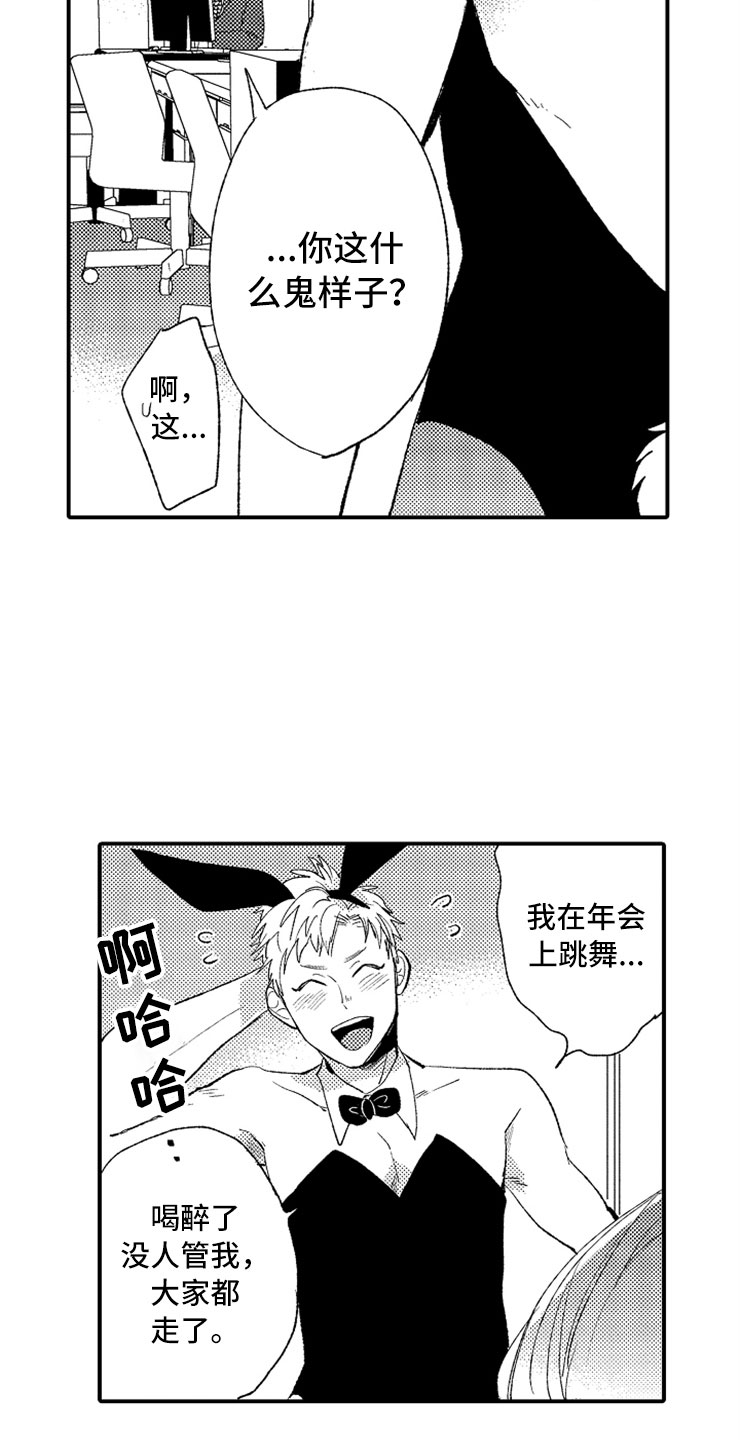 意外偶遇漫画,第1章：兔女郎3图