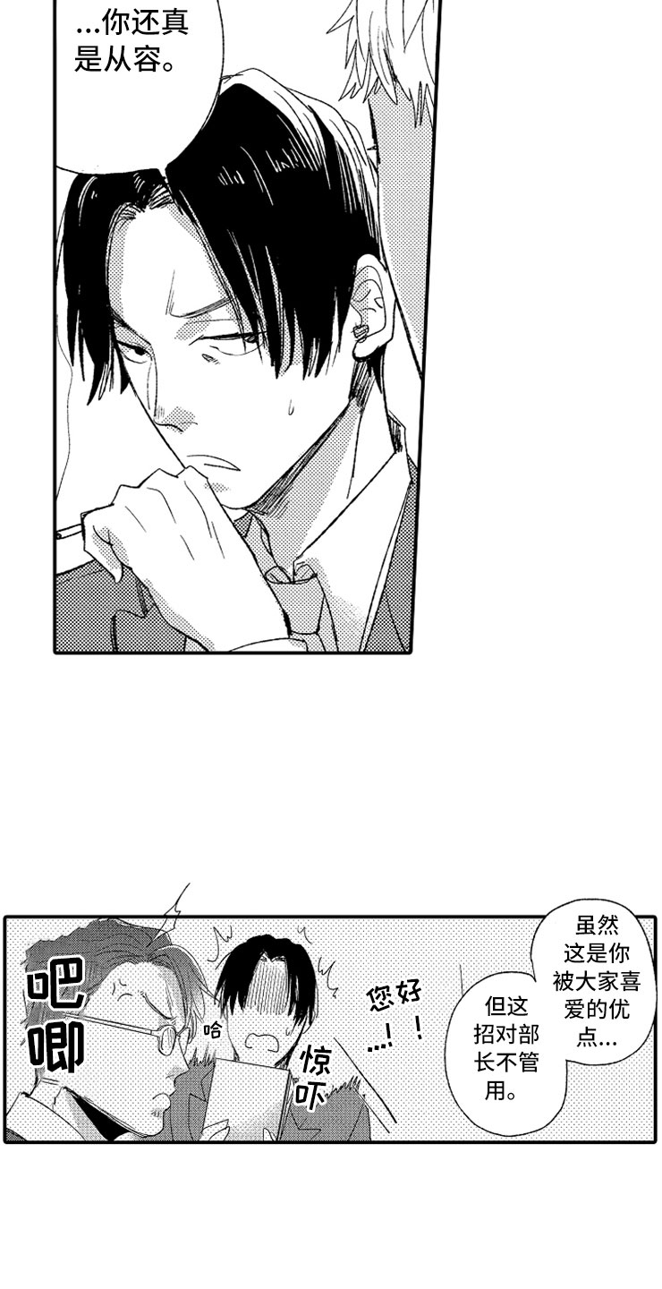 意外偶遇漫画,第3章：生气的部长5图