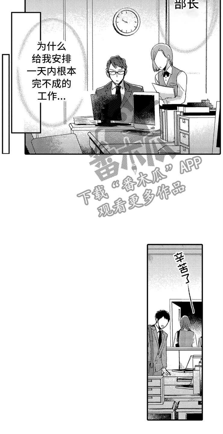 意外偶遇漫画,第6章：完不成的工作5图