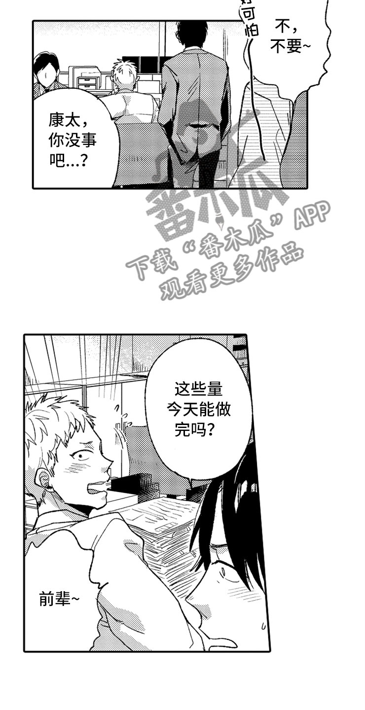 意外偶遇漫画,第6章：完不成的工作4图