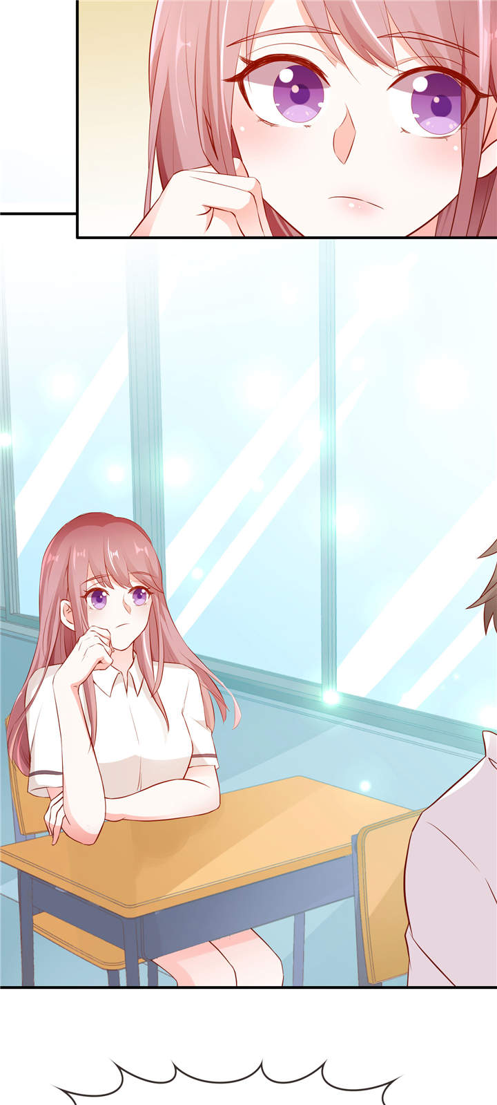 她的微笑像颗糖漫画,第8章：够不着略略略4图
