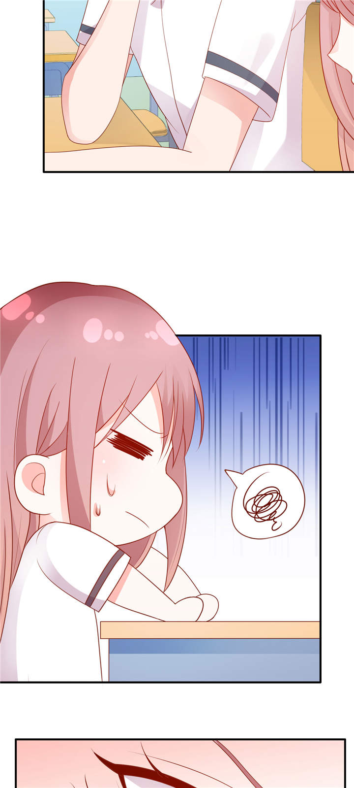 她的微笑像颗糖漫画,第7章：她这样挺可爱5图