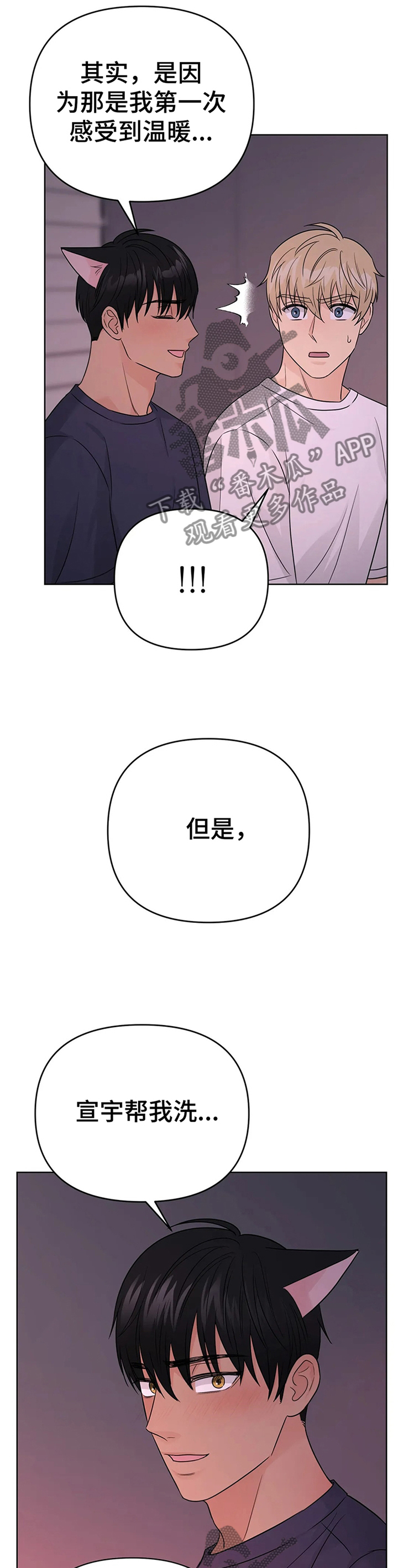 爱我的猫上司漫画,第67章：【番外】甜蜜之吻31图