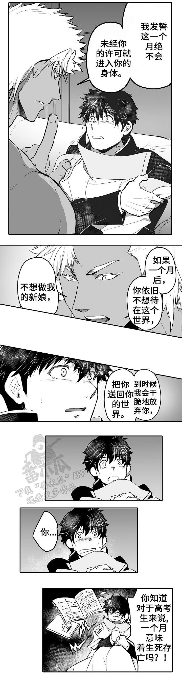 巨型新娘漫画,第4章：一个月1图