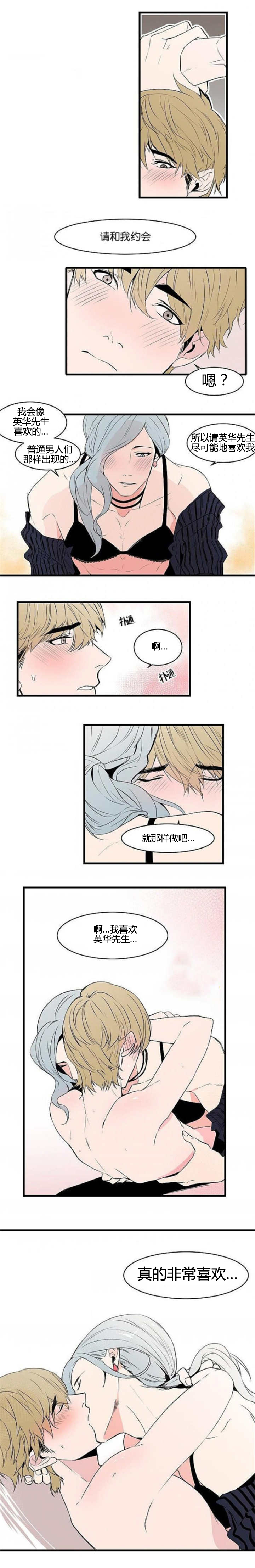 盛装之下漫画,第23章：和我约会4图