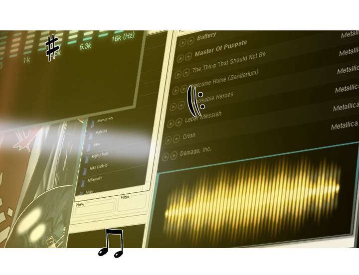 黑桃漫画,第14章：音乐训练室2图