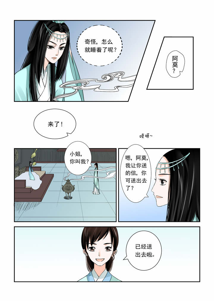 重生之慕甄吻戏漫画,第5章：第二章上 只有你能懂5图