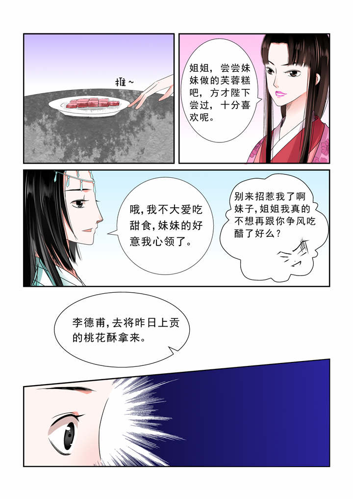 重生之慕甄小说原版漫画,第13章：第六章 桃花酥上1图