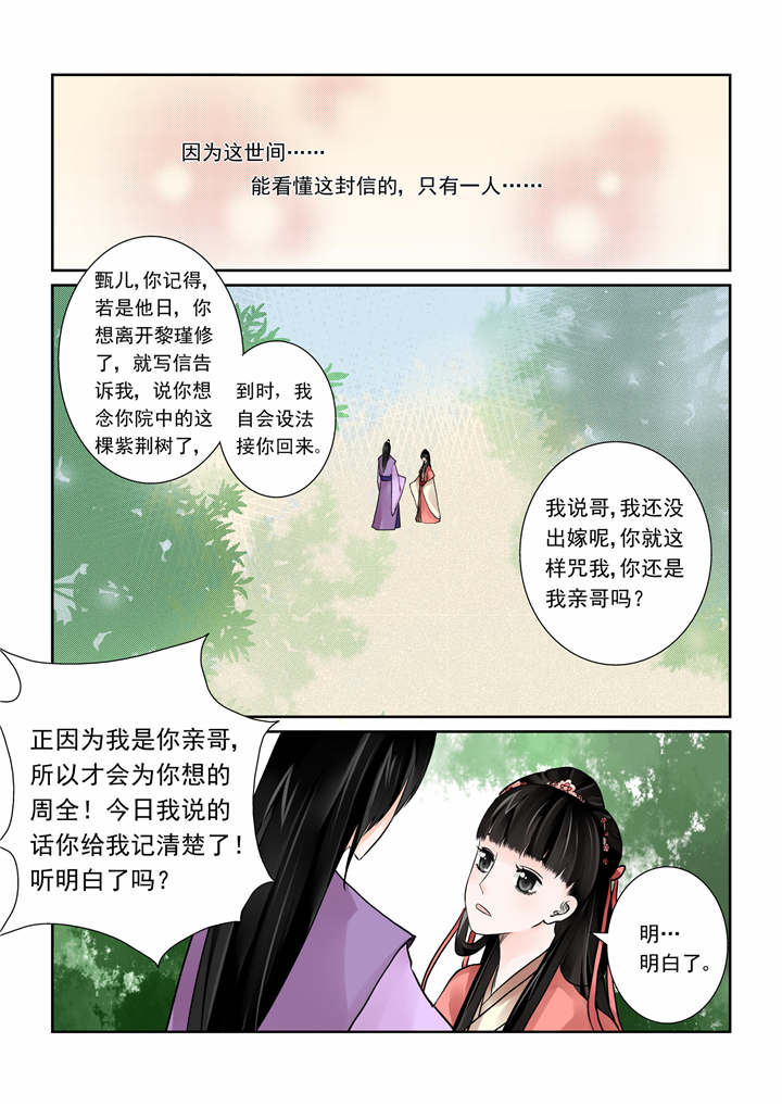 重生之慕甄吻戏漫画,第5章：第二章上 只有你能懂4图