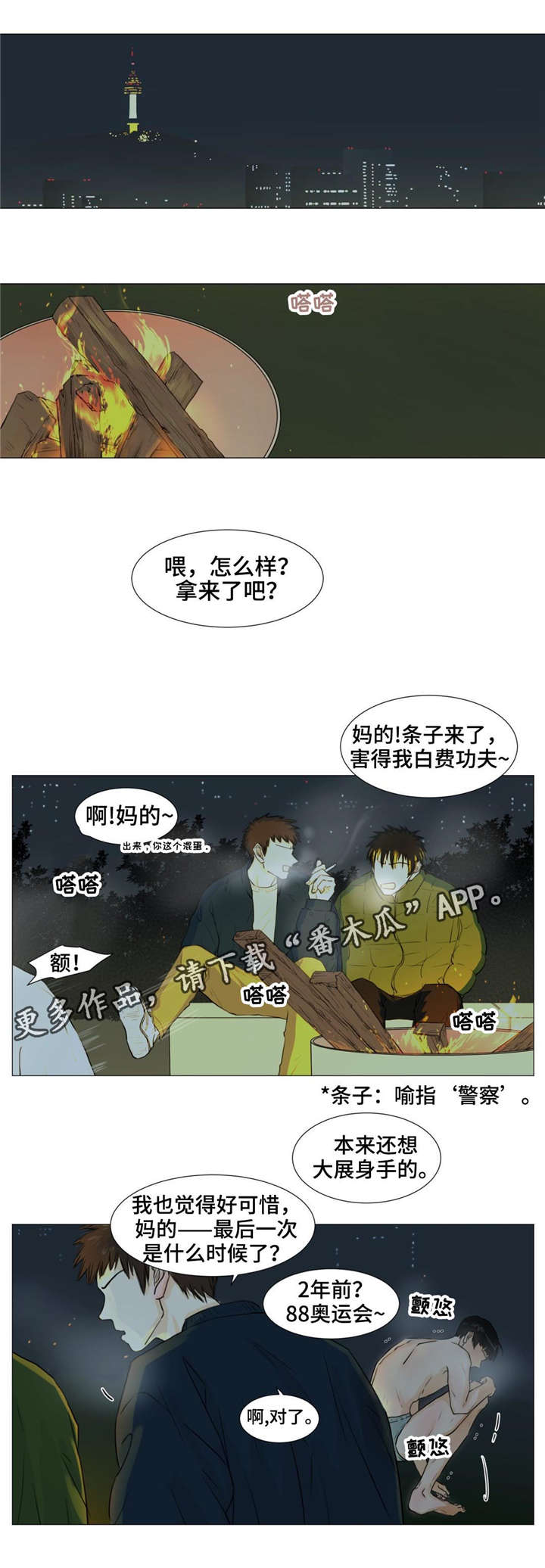 逃亡旅途漫画,第19章：离别5图