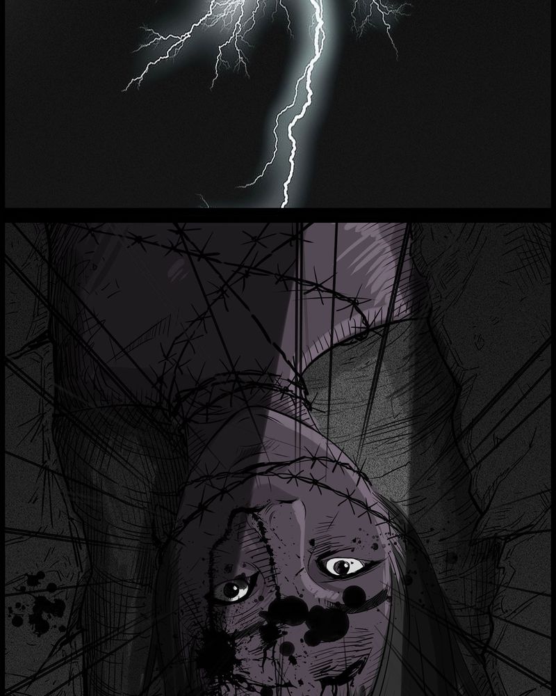 西陵学院灵异漫画讲解漫画,第38章：鬼咒(五)3图