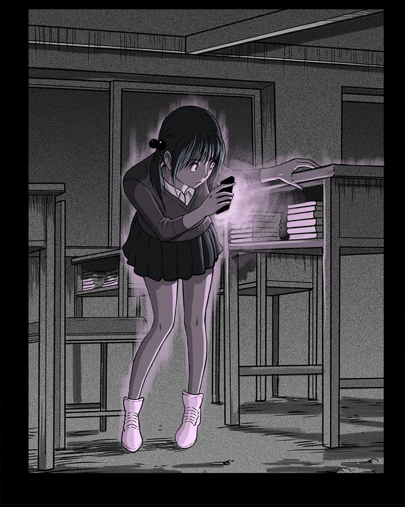 西陵学院网剧漫画,第2章：书桌(二)1图